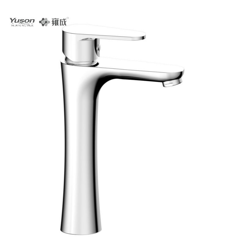 3377-31 Faucet Kuningan tuas tunggal mixer baskom air panas & dingin yang dipasang di dek