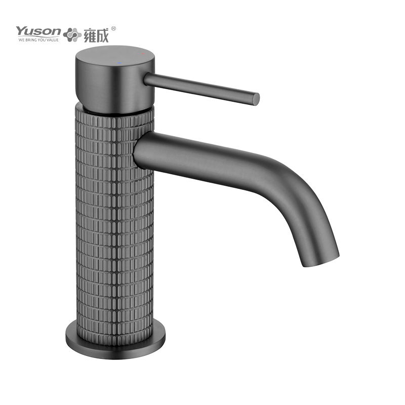 3376-30 Faucet Kuningan mixer baskom tuas tunggal yang dipasang di dek tanpa limbah pop up kuningan